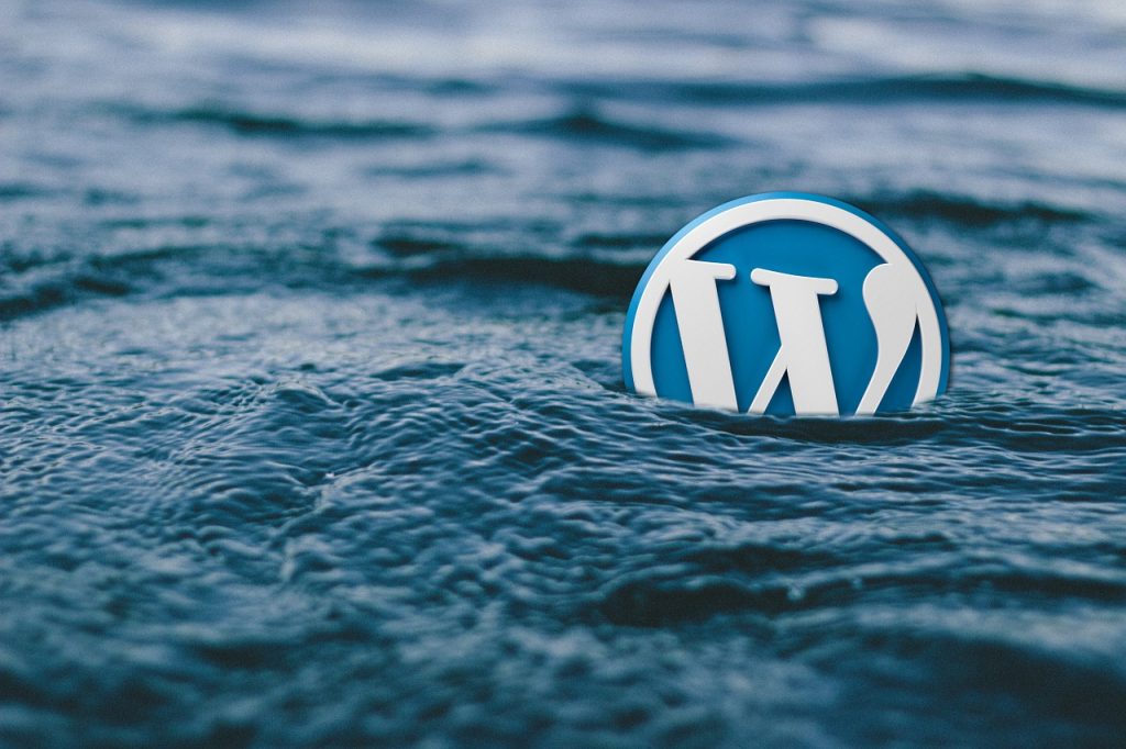 wordpress, water, logo