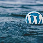 wordpress, water, logo